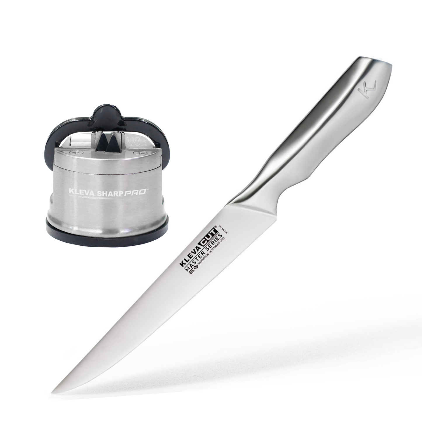 Home Chef Starter Kit – Slicer Knife & Sharpener Set