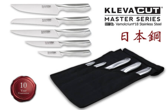 Complete 5-Piece Kitchen Knife Set