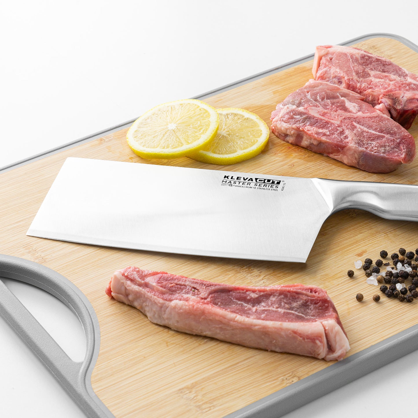 KlevaCut® Master Series Professional Cleaver Knife - 18cm