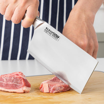 KlevaCut® Master Series Professional Cleaver Knife - 18cm