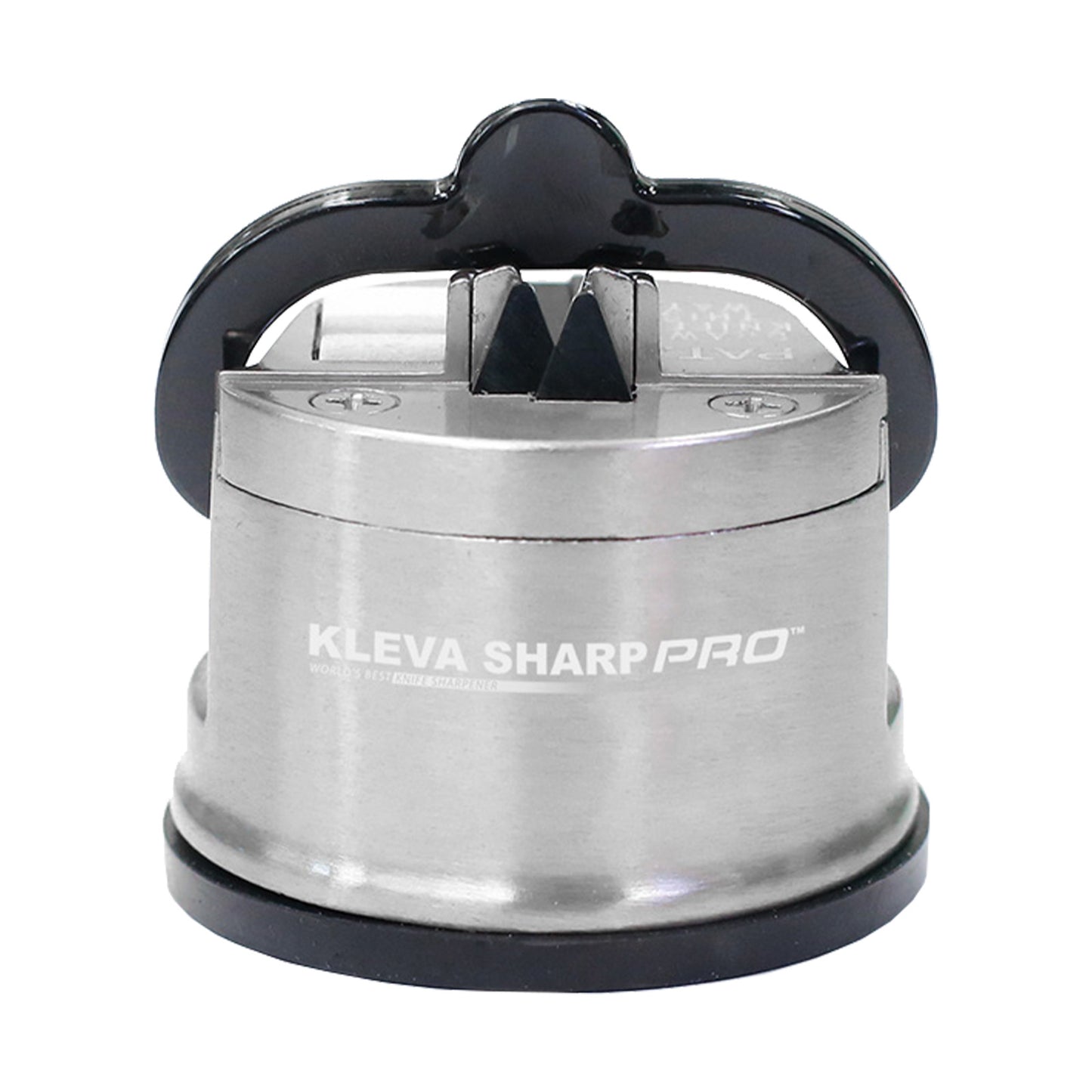 Kleva Sharp Pro® Knife Sharpener With Precision Honing Plate + Suction Base