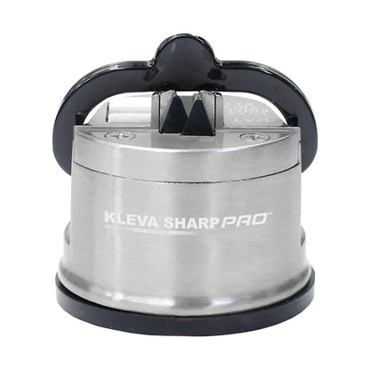 Kleva Sharp Pro® Knife Sharpener With Precision Honing Plate + Suction Base