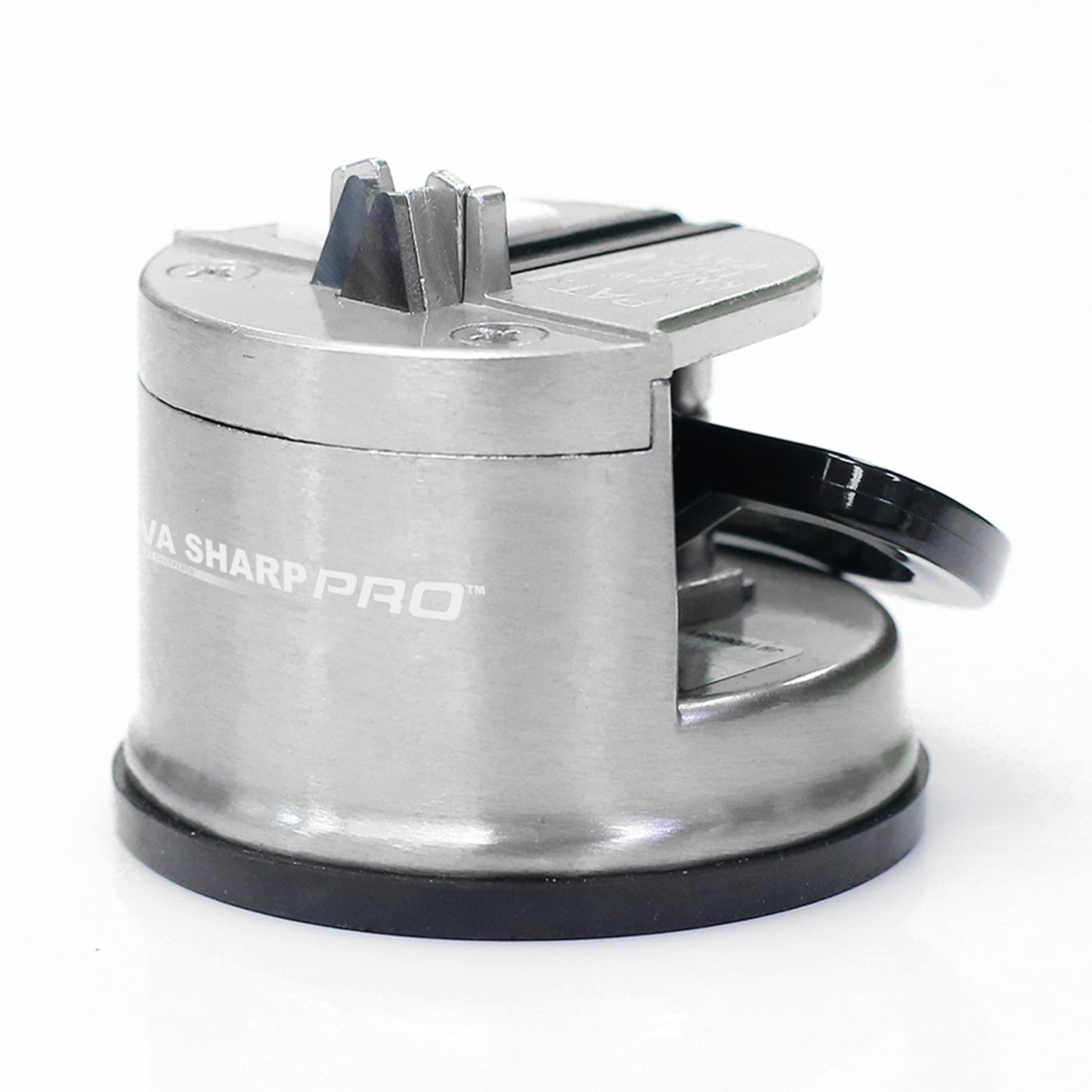 Kleva Sharp Pro® Knife Sharpener With Precision Honing Plate + Suction Base