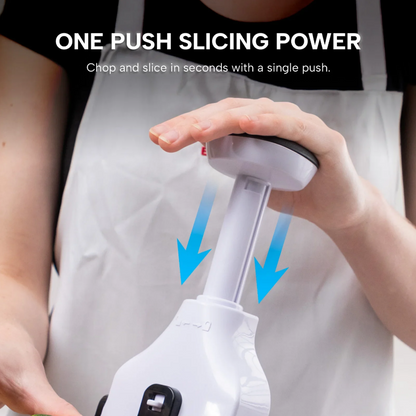 Kleva Safety Slicer™ – XL One-Push Vegetable Cutter