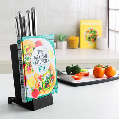 Universal Knife Block with Built-In Tablet Holder