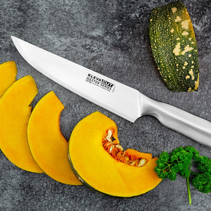 3 Piece Professional KlevaCut® Master Series Knife Set - BONUS Knife Satchel FREE